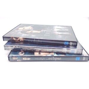 Twilight Saga DVDs Twilight Breaking Dawn (NEW) Eclipse DVD Lot Set Of 3 Movies